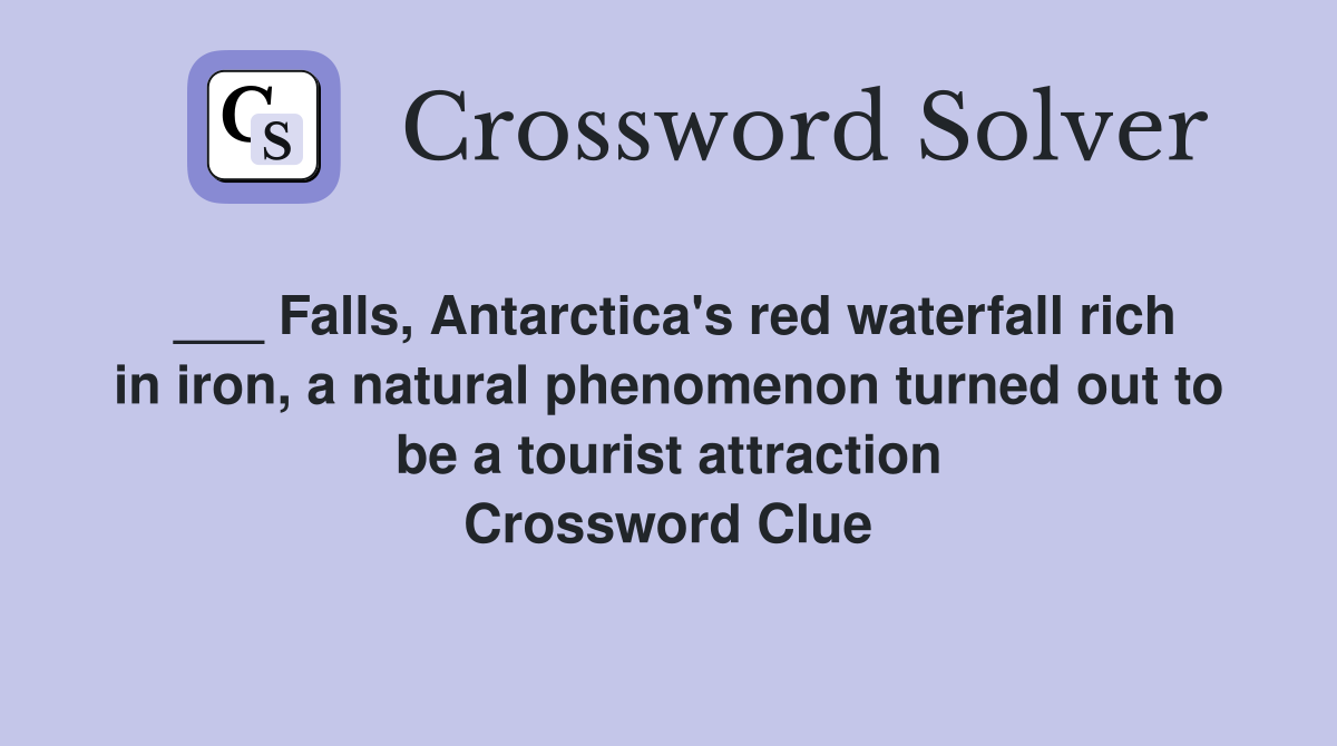 tourist attraction crossword clue 4 letters